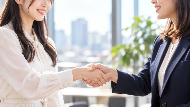 企業の会議の様子